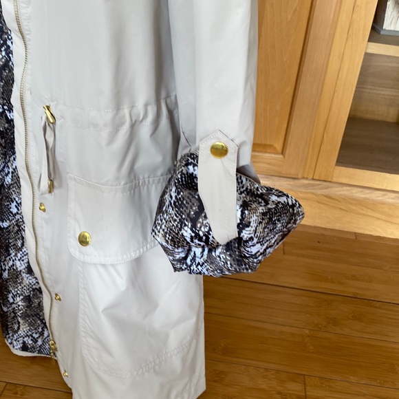 NWT - JM Collection water resistant hooded jacket - size 3X - Picture 5 of 7